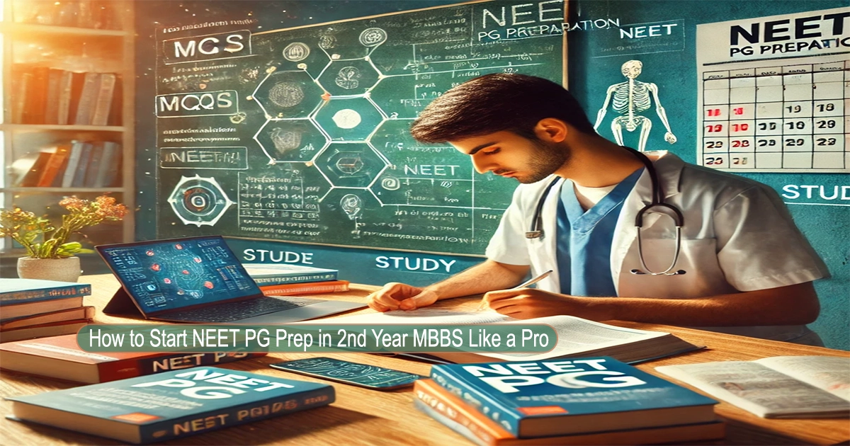 How to Start NEET PG Prep in 2nd Year MBBS Like a Pro!